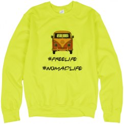 Unisex Neon Crewneck Sweatshirt
