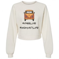 Women's Raglan Pullover Fleece