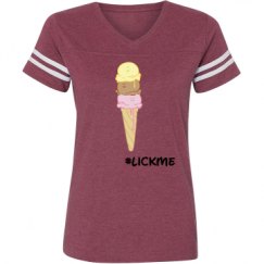 Ladies Relaxed Fit Vintage Sports Tee