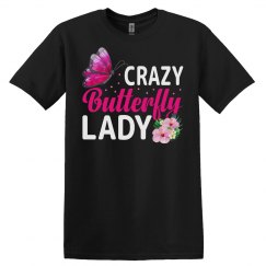 Butterfly Lover Women Gifts Crazy Butterfly Lady - Funn