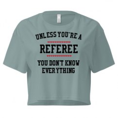 Ladies Festival Cali Crop Top Tee