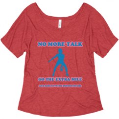 Ladies Flowy Slouchy Tee