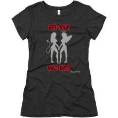 Ladies Slim Fit Super Soft Triblend Tee