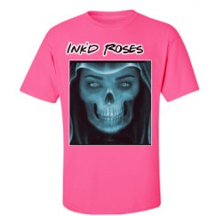 Unisex Ultra Cotton Safety Neon Crewneck Tee