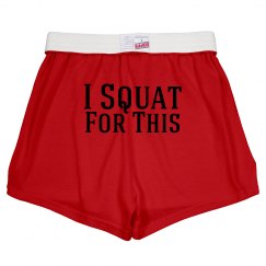 Squat for this