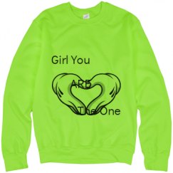 Unisex Neon Crewneck Sweatshirt
