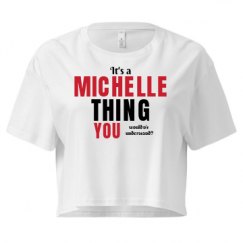 Ladies Festival Cali Crop Top Tee