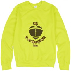 Unisex Neon Crewneck Sweatshirt