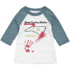 Toddler 3/4 Sleeve Raglan Tee