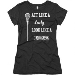 Ladies Slim Fit Super Soft Triblend Tee