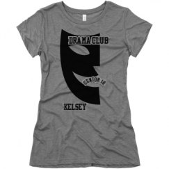 Ladies Slim Fit Super Soft Triblend Tee