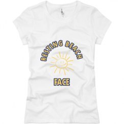 Ladies Slim Fit Basic Promo Jersey Tee