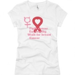 Ladies Slim Fit Basic Promo Jersey Tee