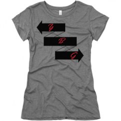 Ladies Slim Fit Super Soft Triblend Tee