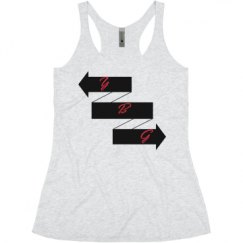 Ladies Slim Fit Super Soft Racerback Triblend Tank