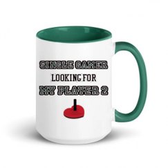 15oz Ceramic Mug with Color Inside