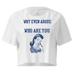 Ladies Festival Cali Crop Top Tee