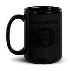 15oz Black Glossy Mug
