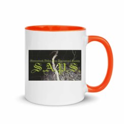 11oz Ceramic Mug with Color Inside