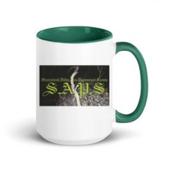 15oz Ceramic Mug with Color Inside