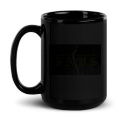 15oz Black Glossy Mug