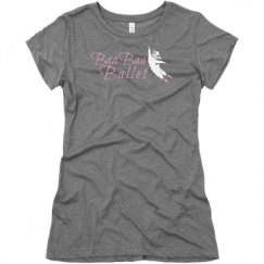 Ladies Slim Fit Super Soft Triblend Tee