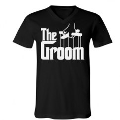 Unisex V-Neck Jersey Tee