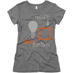 Ladies Slim Fit Super Soft Triblend Tee