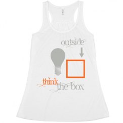 Ladies Flowy Racerback Tank