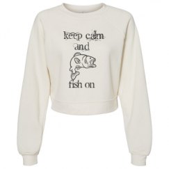 Women's Raglan Pullover Fleece