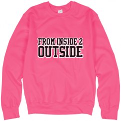 Unisex Neon Crewneck Sweatshirt