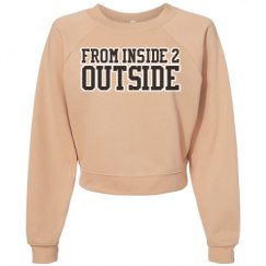 Women's Raglan Pullover Fleece