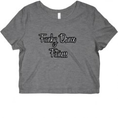 Ladies Slim Fit Crop Top Tee