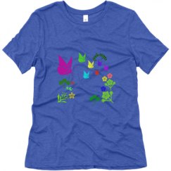 Ladies Relaxed Fit Super Soft Triblend Tee