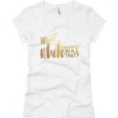 Ladies Slim Fit Basic Promo Jersey Tee