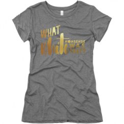 Ladies Slim Fit Super Soft Triblend Tee