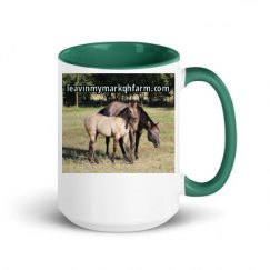 15oz Ceramic Mug with Color Inside