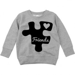 Toddler Crewneck Basic Promo Sweatshirt