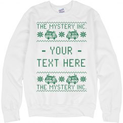 Custom Text Mystery Sweater