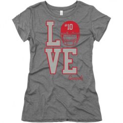 Ladies Slim Fit Super Soft Triblend Tee