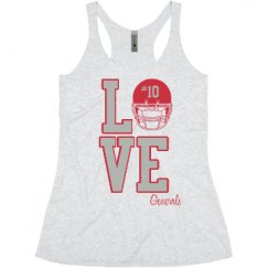 Ladies Slim Fit Super Soft Racerback Triblend Tank