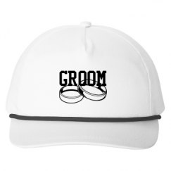 Snapback Five-Panel Rope Hat