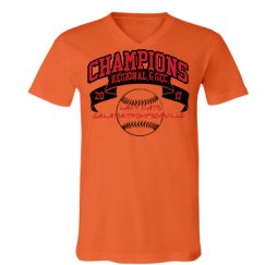 Unisex V-Neck Jersey Tee