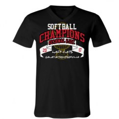 Unisex V-Neck Jersey Tee