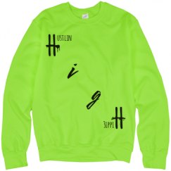 Unisex Neon Crewneck Sweatshirt