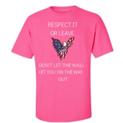 Unisex Ultra Cotton Safety Neon Crewneck Tee