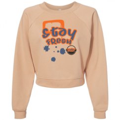 Women's Raglan Pullover Fleece