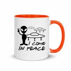 11oz Ceramic Mug with Color Inside