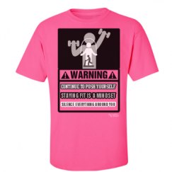 Unisex Ultra Cotton Safety Neon Crewneck Tee