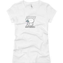 Ladies Slim Fit Basic Promo Jersey Tee